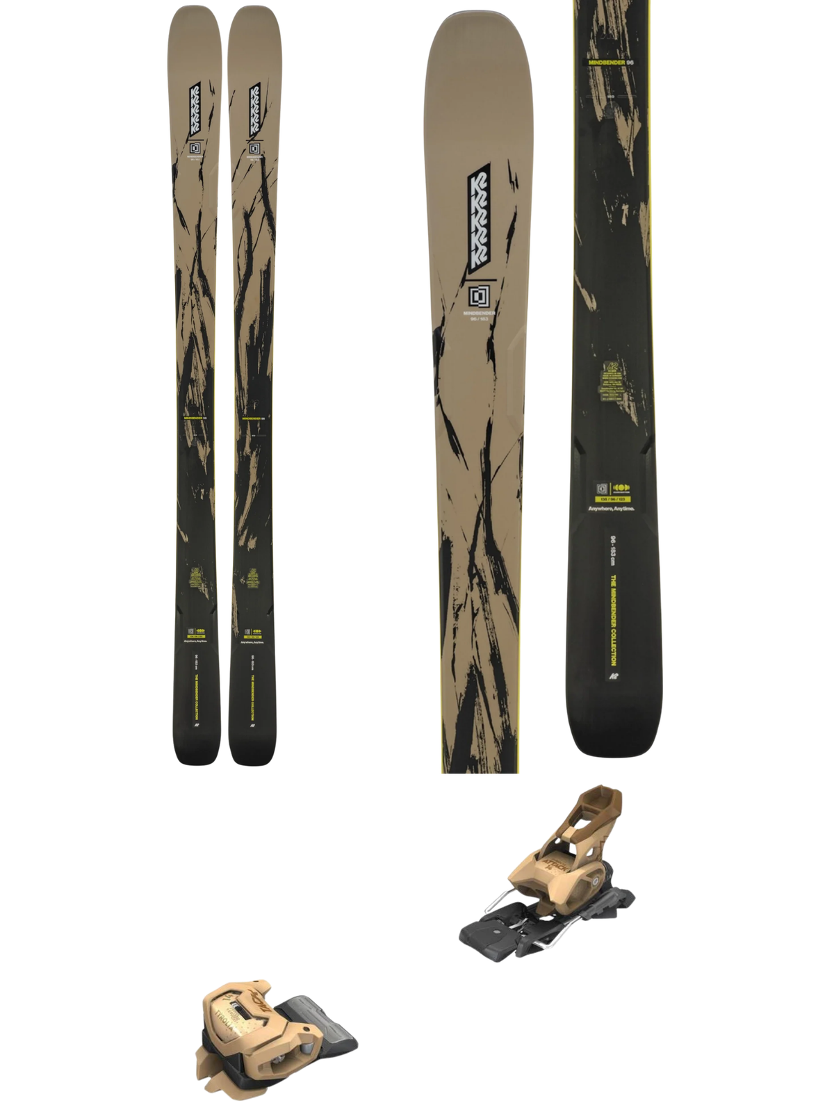 K2 Mindbender 96 Skis 2027 + Tyrolia Attack 14 GW Bindings