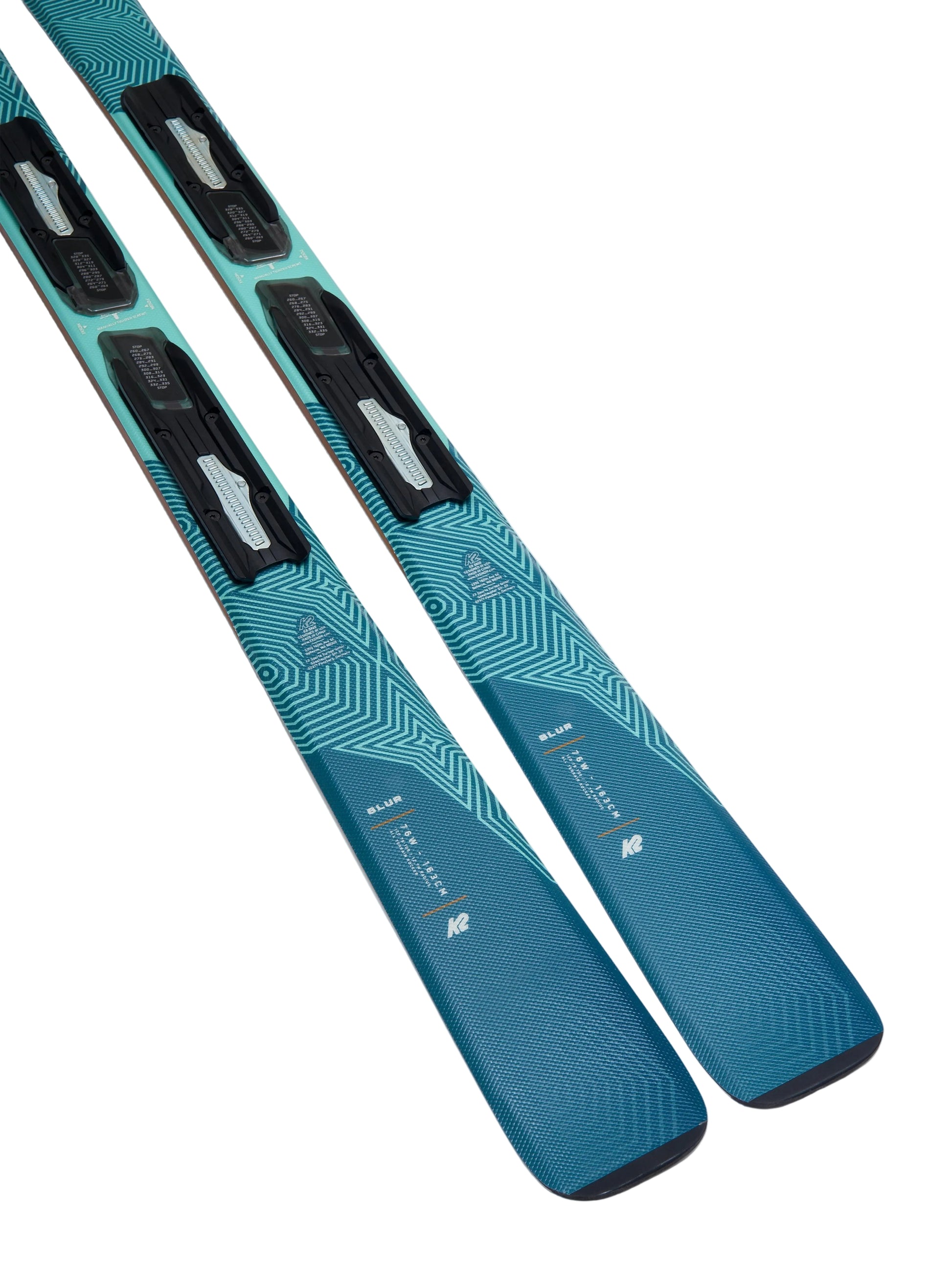 K2 Blur 76 Women's Skis 2027 + M3 10 Quickclik Bindings