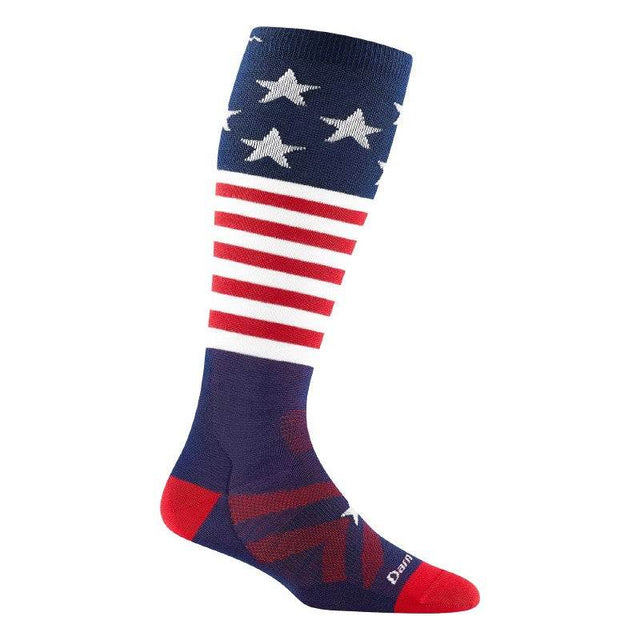 Kids Captain Stripes Over-the-Calf Lightweight Ski & Snowboard Sock - Suburban Ski and Bike