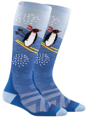 Kids Penguin Peak Over-the-Calf Midweight Ski & Snowboard Sock - Suburban Ski and Bike