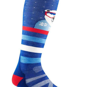 Kids Polar Patroller Over-the-Calf Midweight Ski & Snowboard Sock - Suburban Ski and Bike