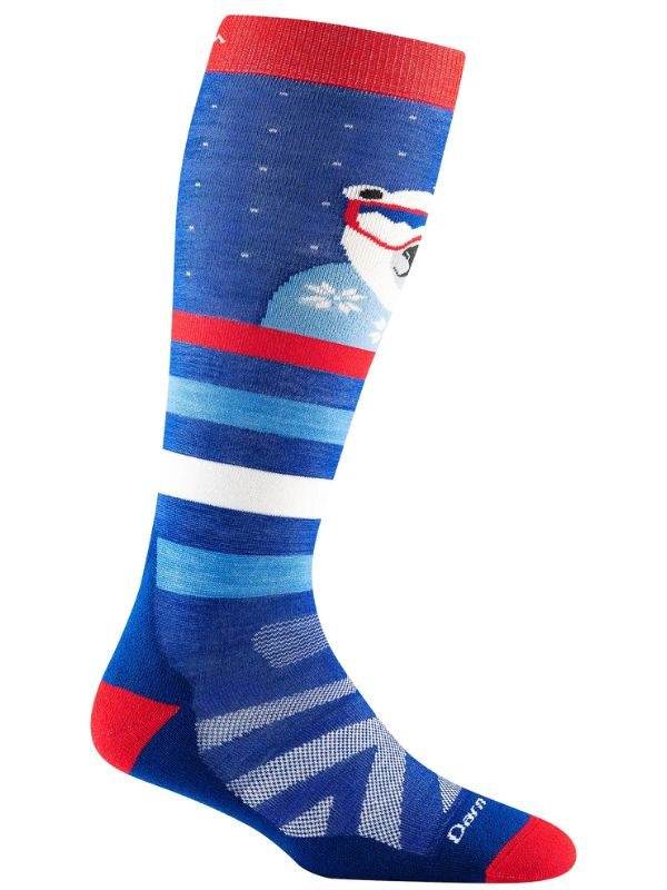 Kids Polar Patroller Over-the-Calf Midweight Ski & Snowboard Sock - Suburban Ski and Bike
