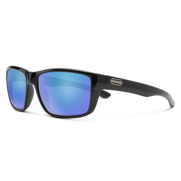 Matte Black + Polarized Blue Mirror (VLT: 15%)