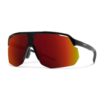 Black + Chromapop Red Mirror Lens (VLT: 14%) / Clear Lens