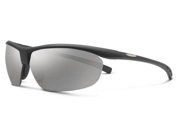 Matte Black + Polarized Silver Mirror (VLT: 15%)
