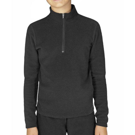 Youth La Montana Micro-Fleece Zip Turtleneck - Suburban Ski and Bike