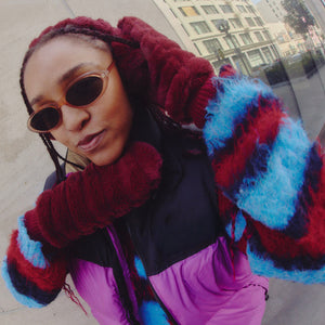 Turtle Fur Women's Faux Fur Mittens