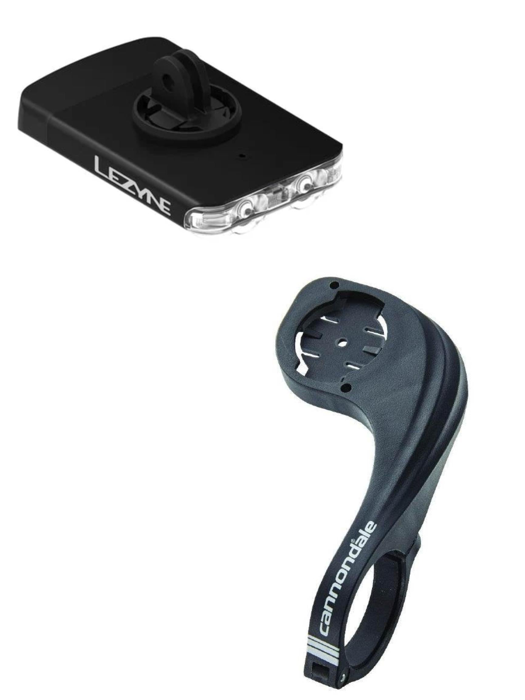 Lezyne Road Drive 500 LED Front Bike Light + Light / Garmin Mount