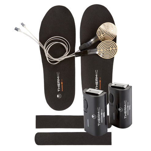 Heated Insoles Heat Kit + C-Pack 1300B Batteries
