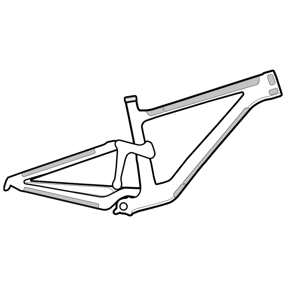 Clear Protective Frame Wrap - Frame Kit