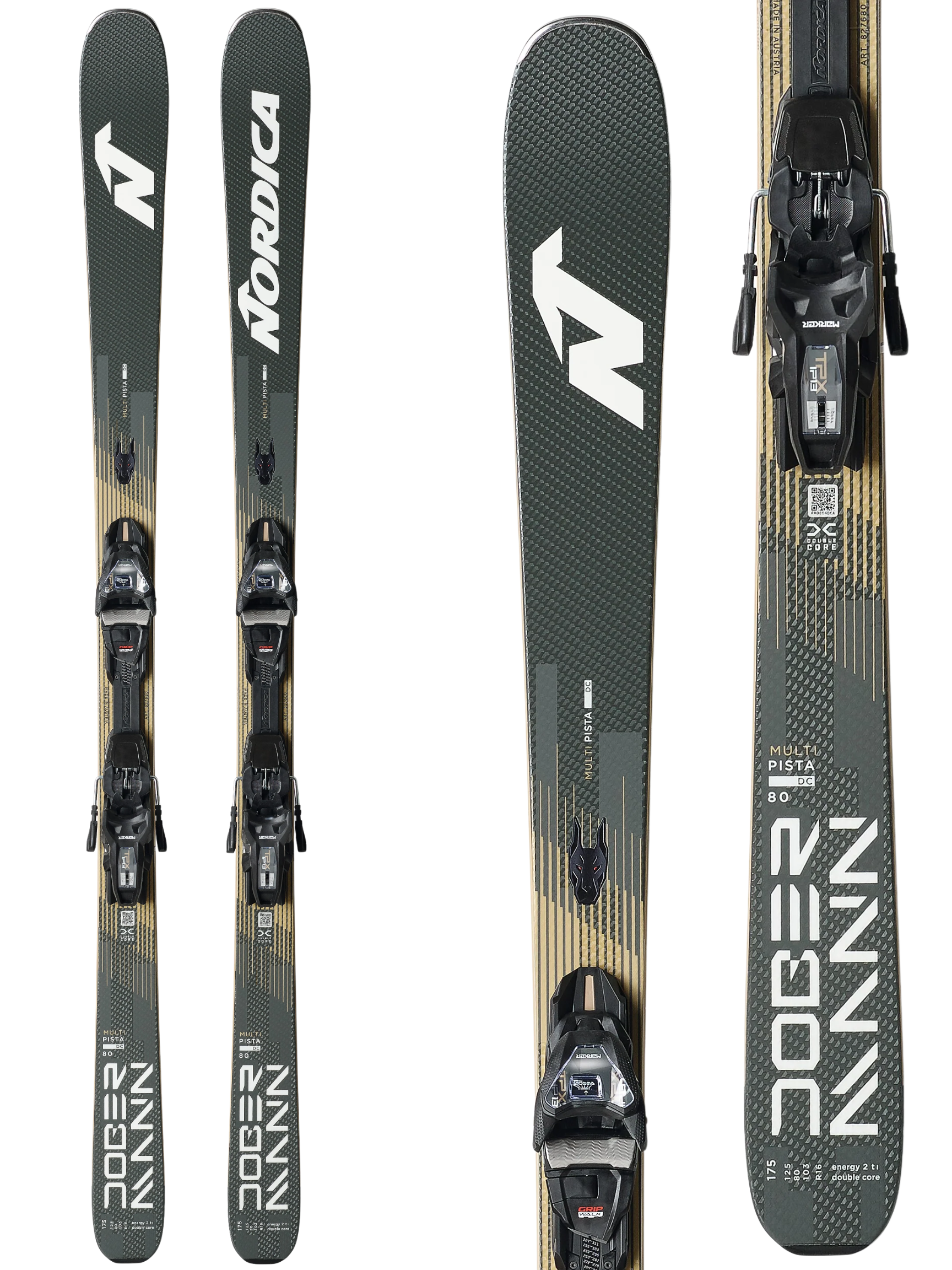 Nordica Dobermann Multipista 80 DC Skis 2027 + TPX Royal 13 GW Bindings