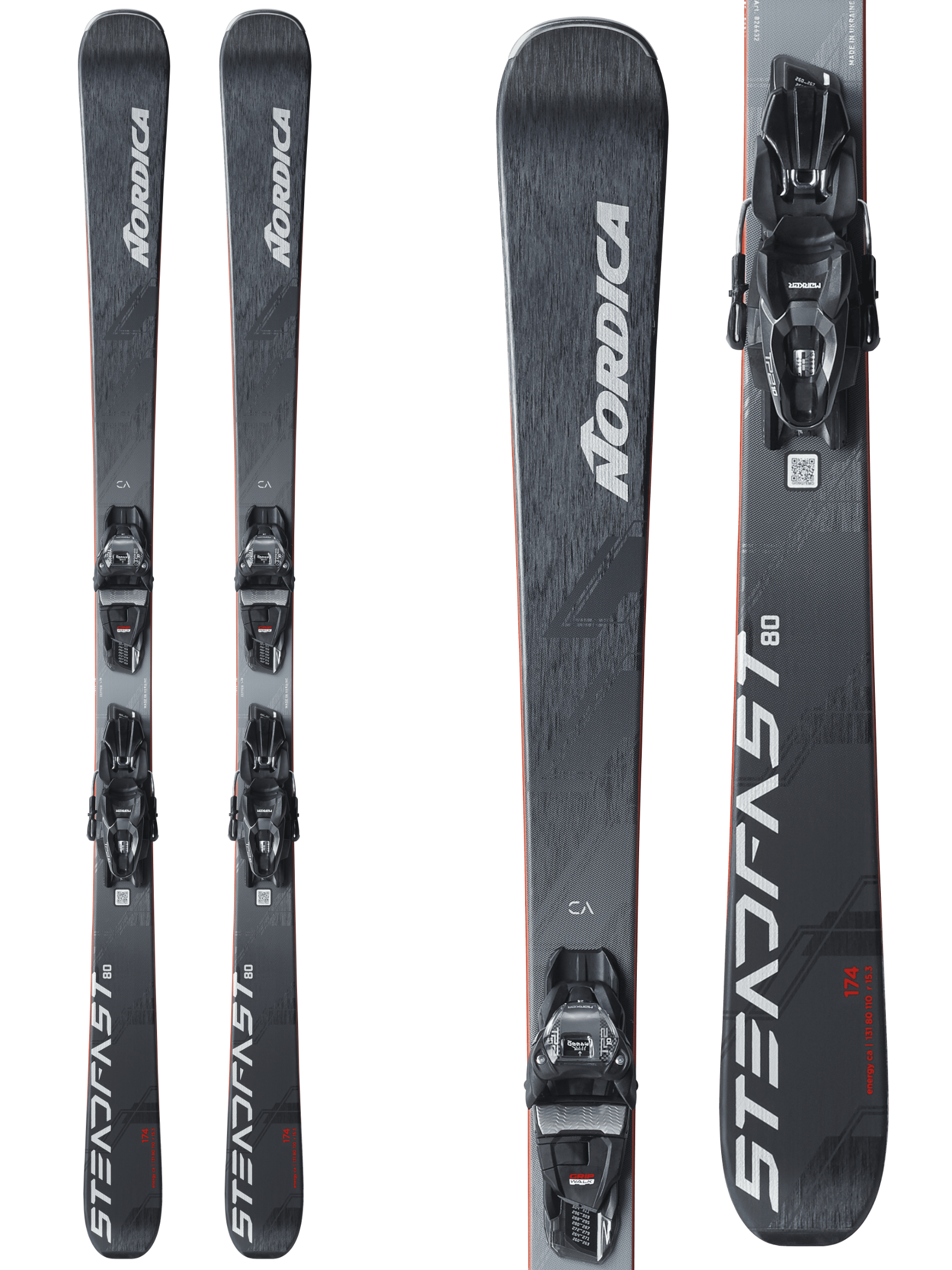 Nordica Steadfast 80 CA Skis 2027 + TP2 10 GW Bindings