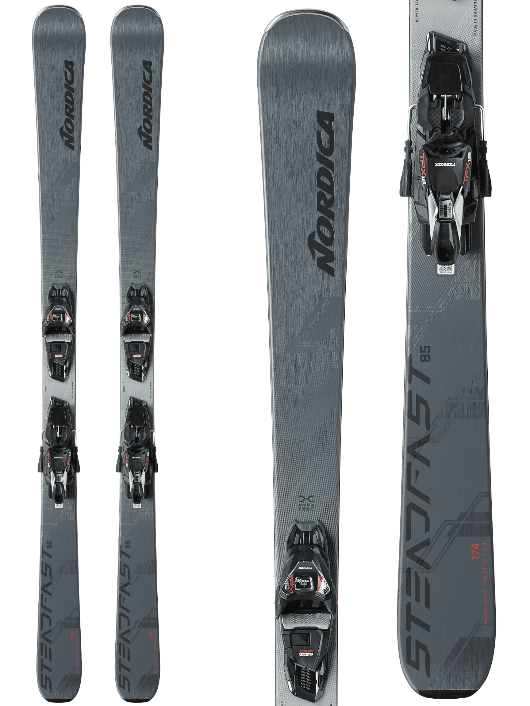 Nordica Steadfast 85 DC Skis 2027 + TPX 12 GW Bindings