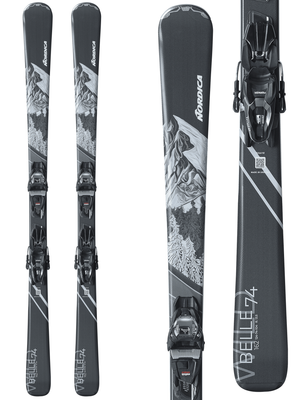 Noridca Wild Belle 74 Women's Skis 2027 + Compact 10 GW Bindings