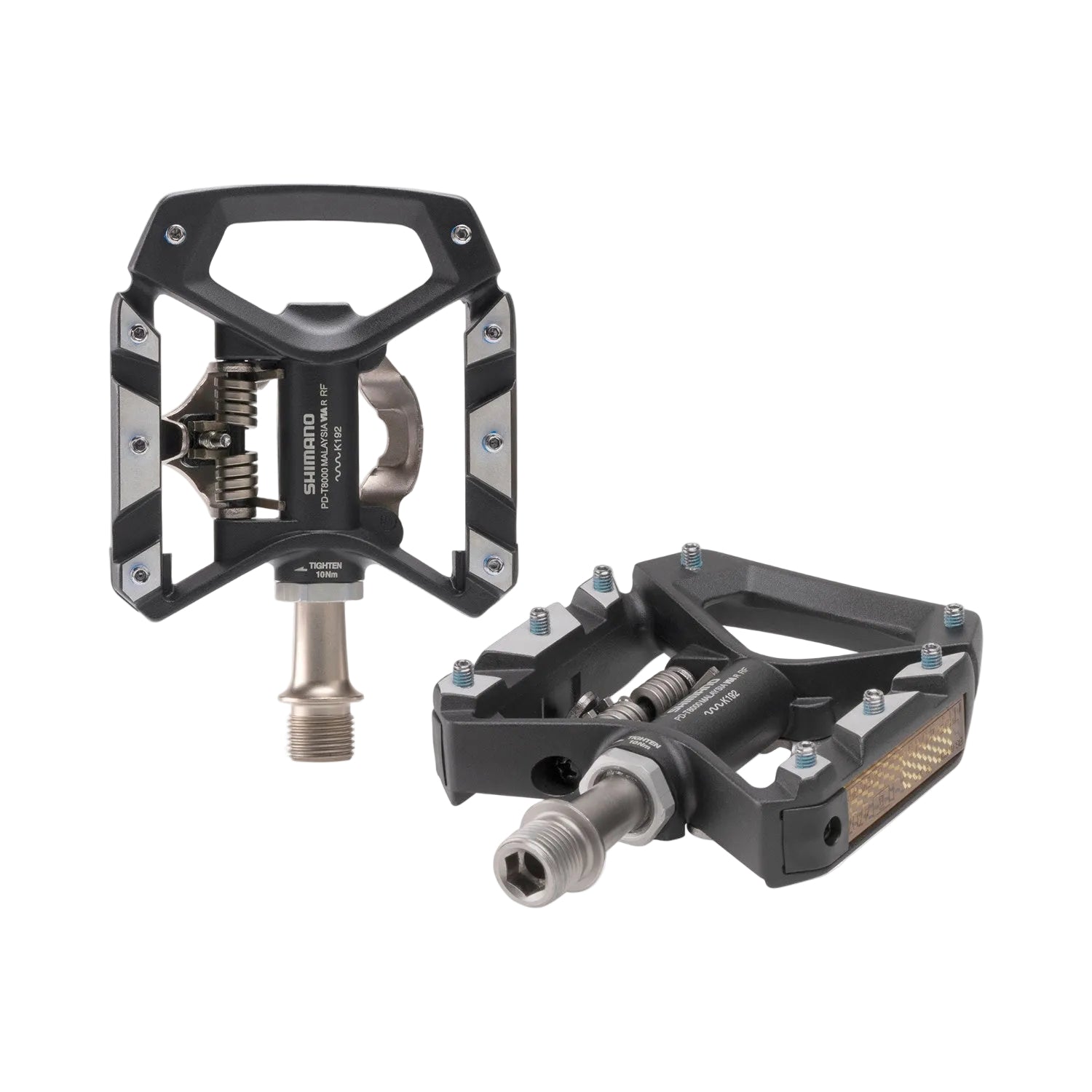 Shimano PD-T8000 Deore XT Hybrid Flat & SPD Trail Pedal