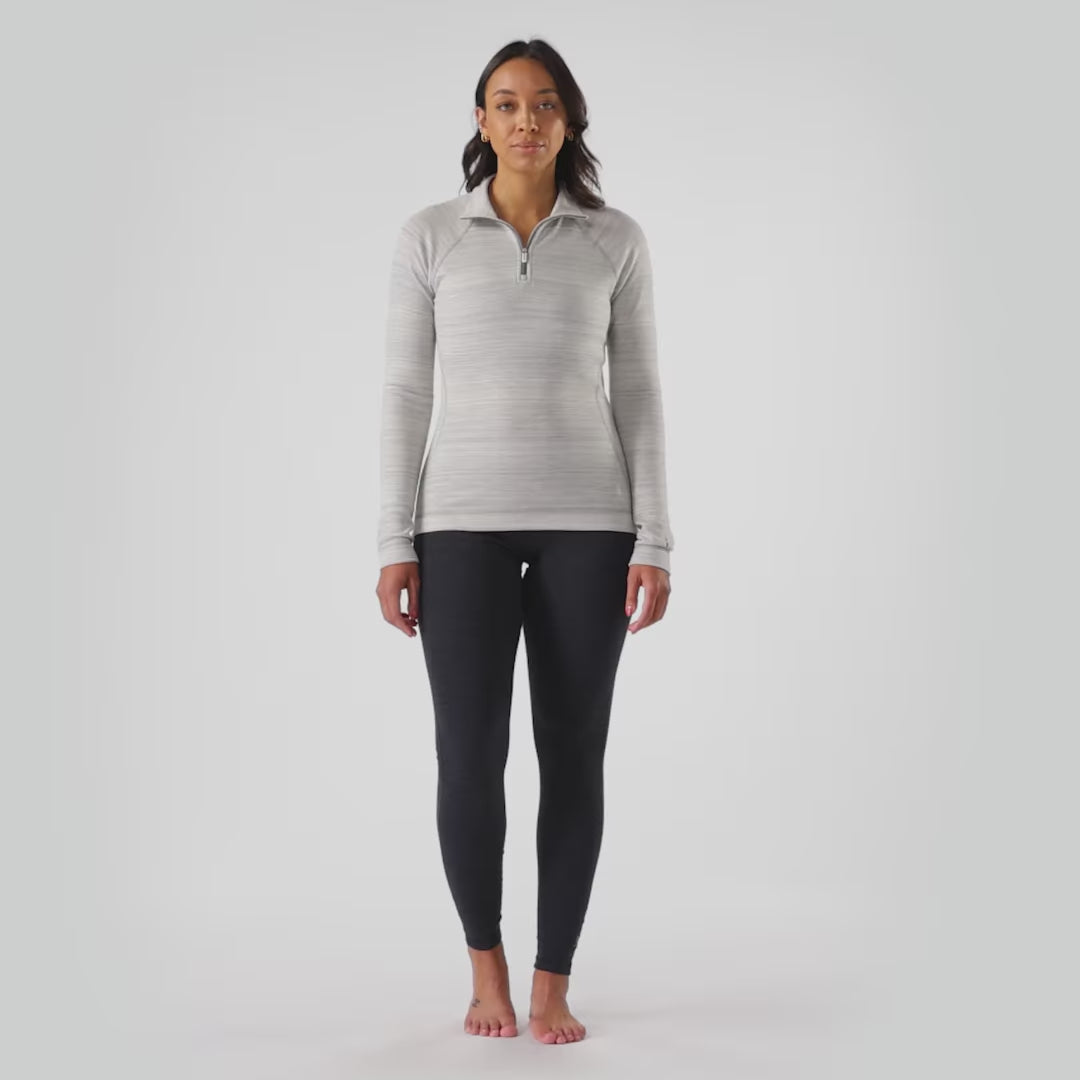 Women's Classic Thermal Merino Base Layer 1/4 Zip