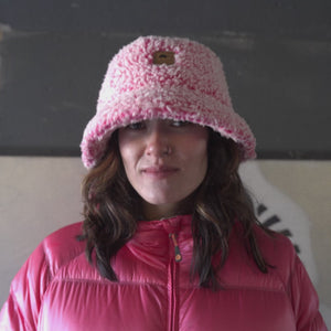 Comfort Lush High Pile Fleece Stomp Bucket Hat