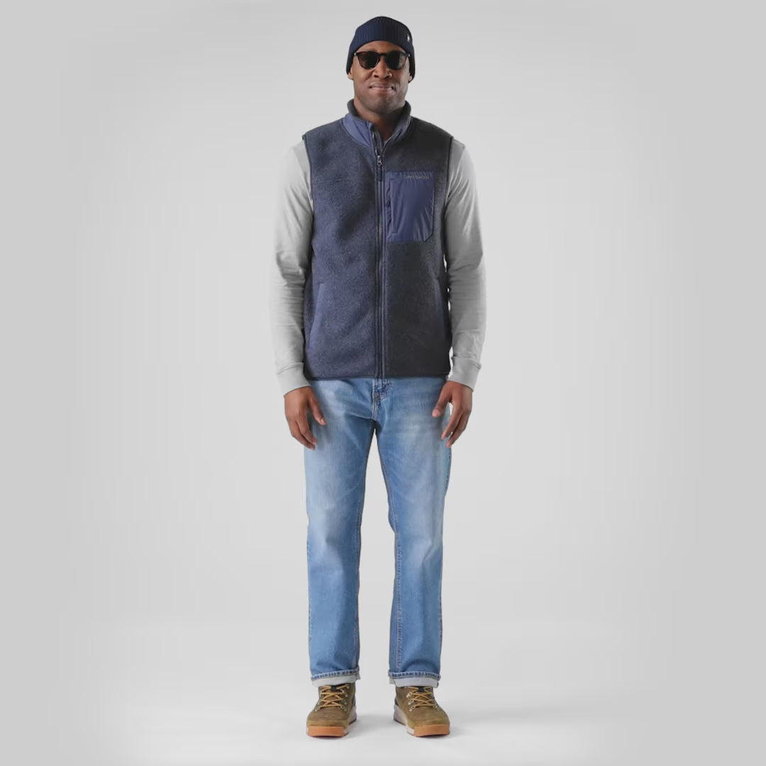 Men's Second Cut Fleece Vest