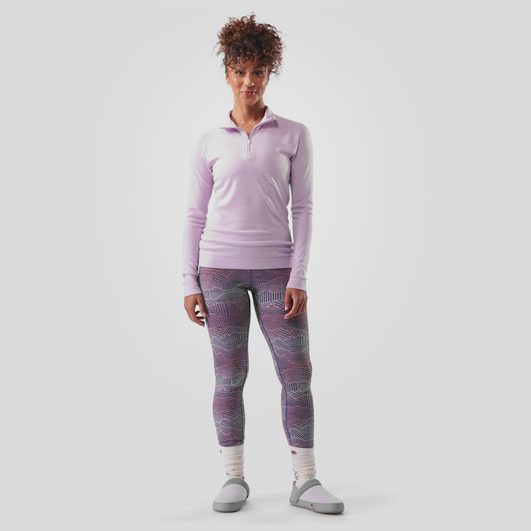 Smartwool Women's Classic Thermal Merino 1/4 Zip Base Layer
