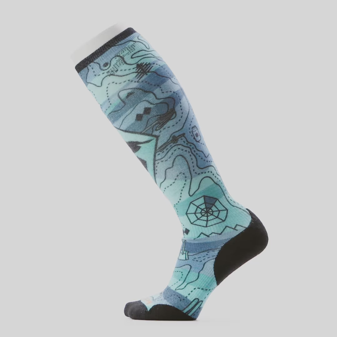 Women's Ski Targeted Cushion Over-the-Calf Socks