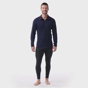 Men's Classic Thermal Merino Base Layer 1/4 Zip