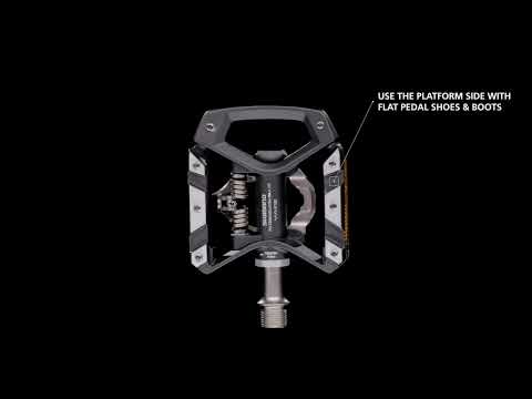 Shimano PD-T8000 Deore XT Hybrid Flat & SPD Trail Pedal