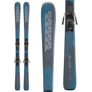 K2 Blur 76 Skis 2027 + M3 10 Quickclik Bindings