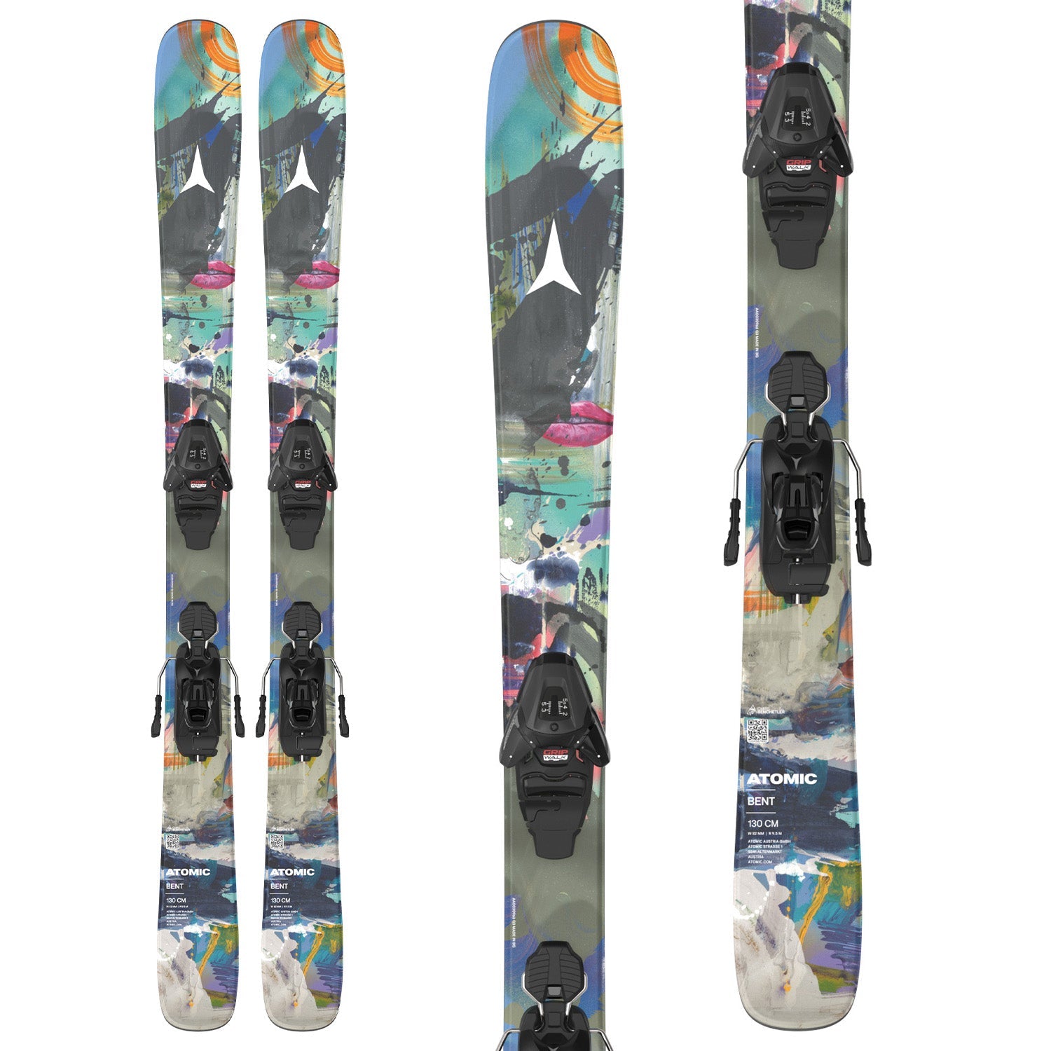 Atomic Bent Jr Junior Skis 2027 + L 6 GW Bindings
