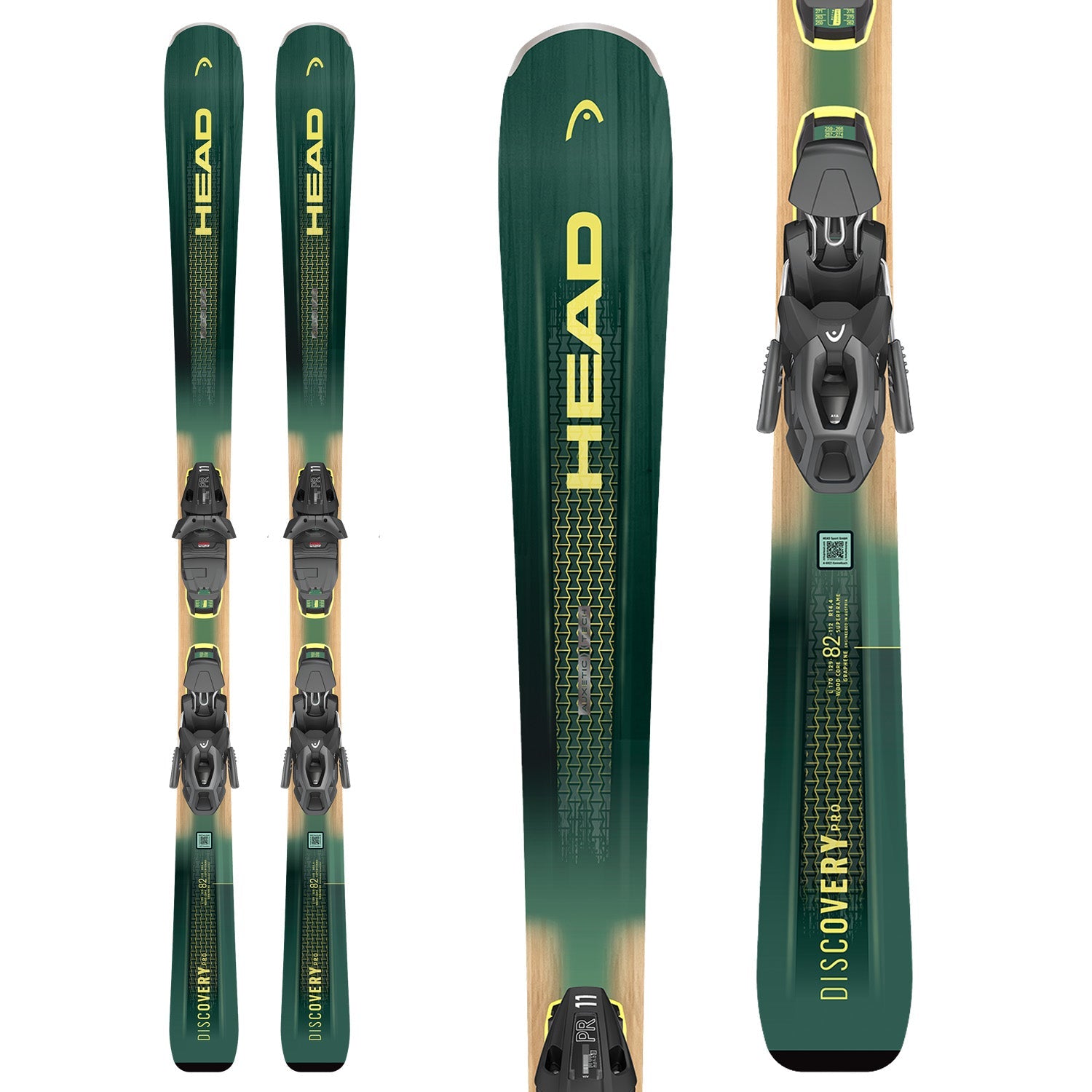 Head Discovery 82 Pro AM Skis 2027 + PR 11 GW Bindings