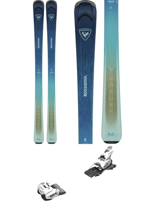 Rossignol Arcade 84 Women's Skis 2027 + Tyrolia Attack LYT 11 GW Bindings