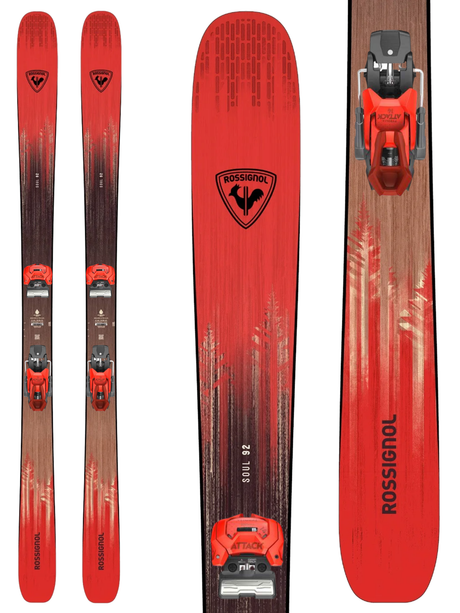 Rossignol Soul 92 Skis 2027 + Tyrolia Attack 14 GW Bindings