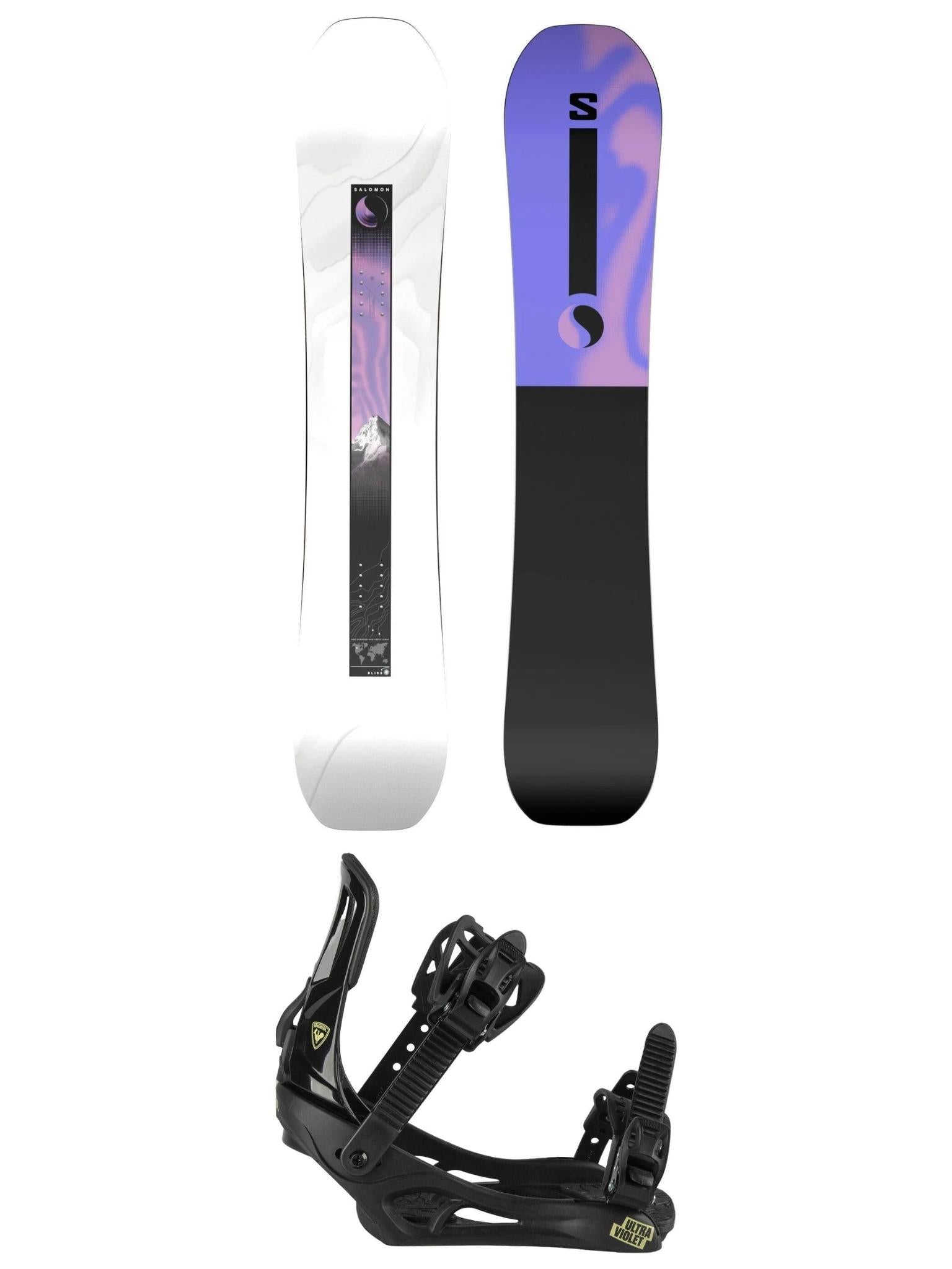 Bliss Snowboard 2026 + Ultraviolet Binding