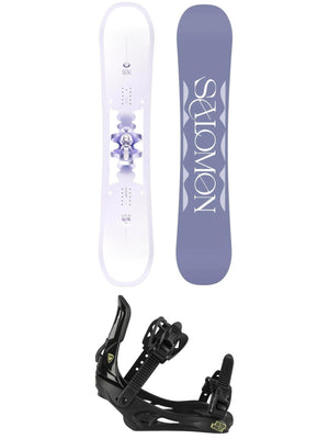 Lotus Snowboard 2026 + Ultraviolet Binding