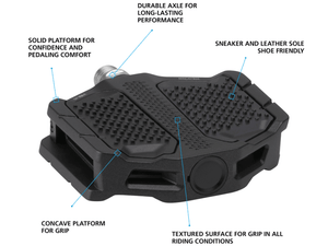 PD-EF205 Flat Pedal - Suburban Ski and Bike