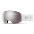  White Chunky Knit + ChromaPop Sun Platinum Mirror (VLT: 9%) / ChromaPop Storm Blue Sensor Mirror (VLT: 55%)