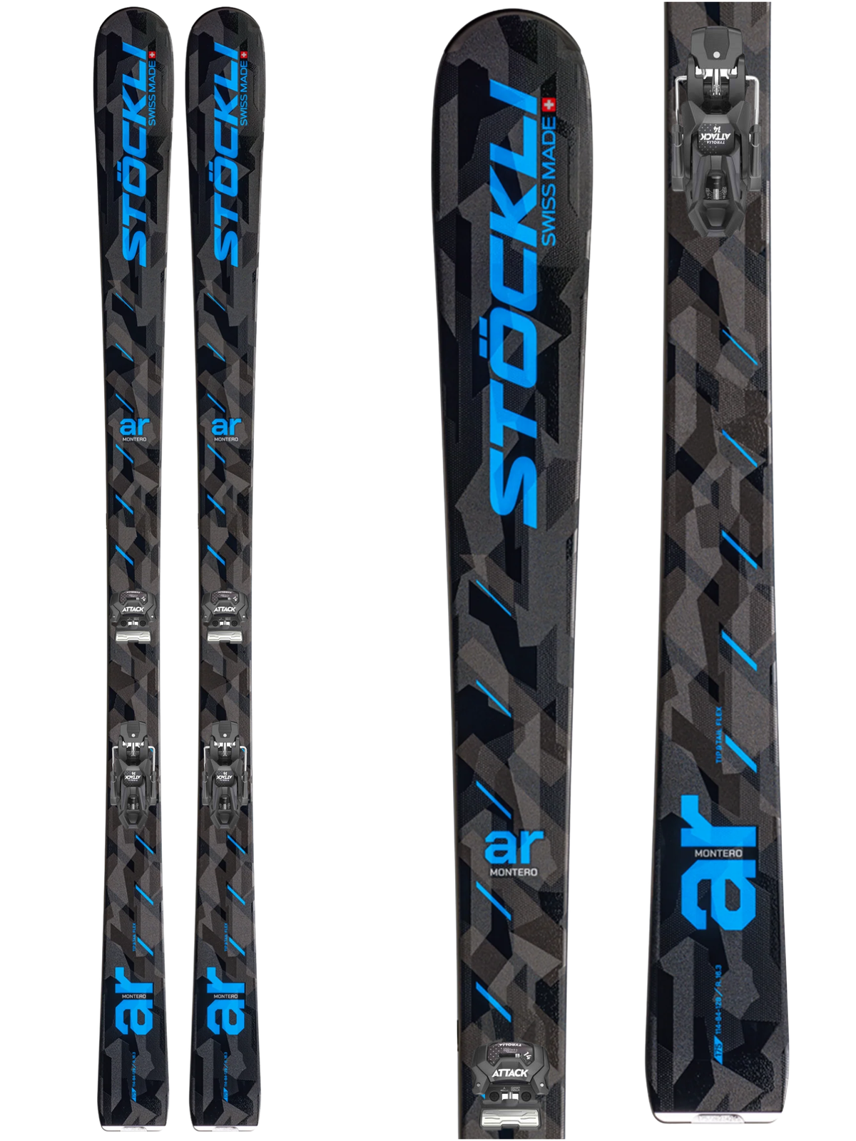 Stockli Montero AR Skis 2027 + Tyrolia Attack 14 GW Bindings