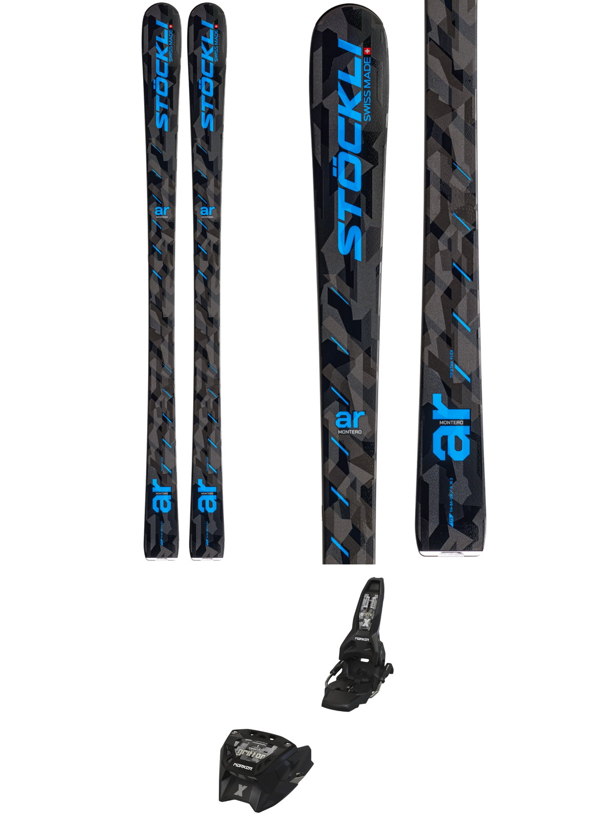 Stockli Montero AR Skis 2027 + Marker Griffon X 13 GW Bindings
