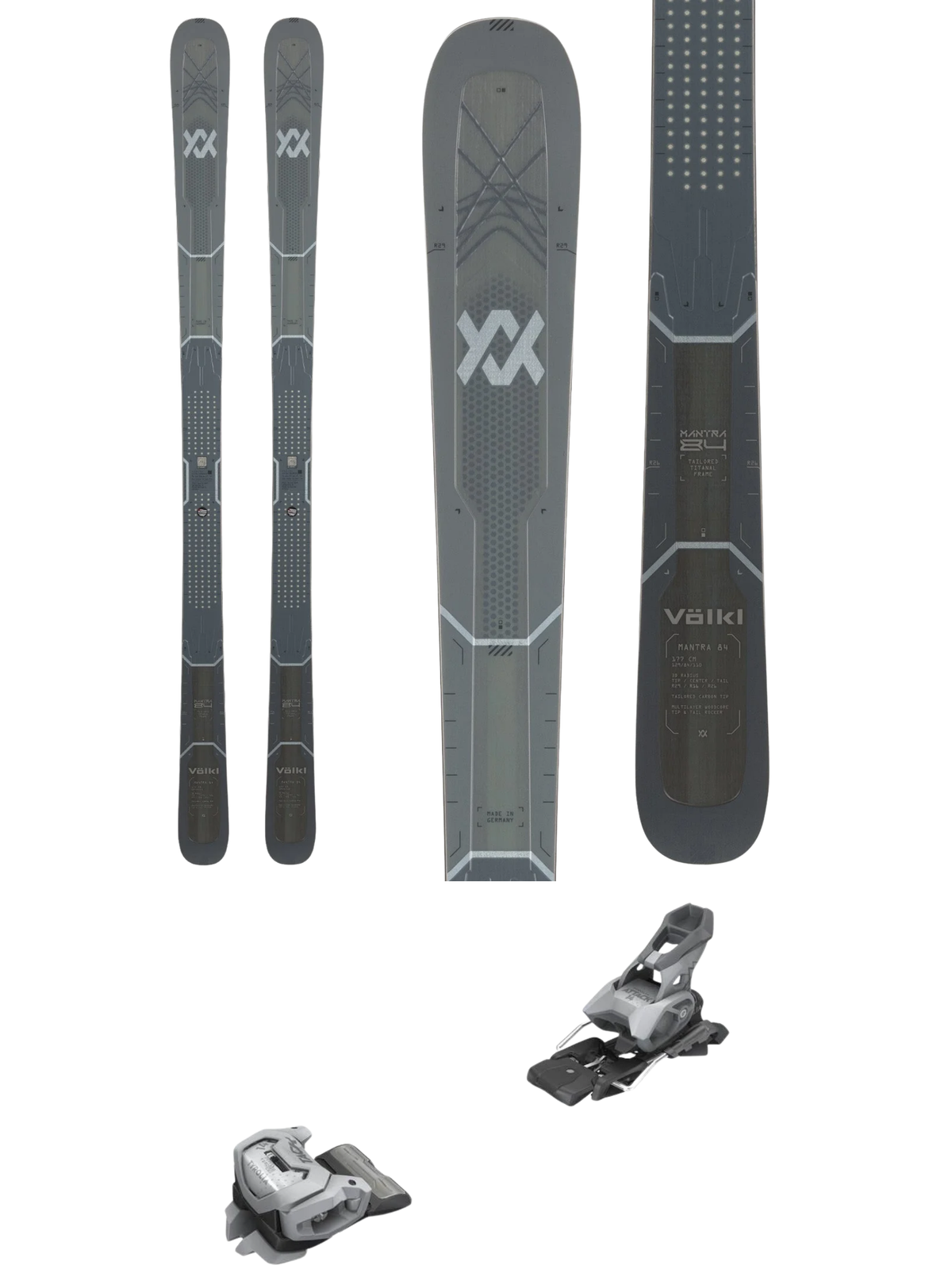 Volkl Mantra 84 Skis 2027 + Tyrolia Attack 14 GW Bindings
