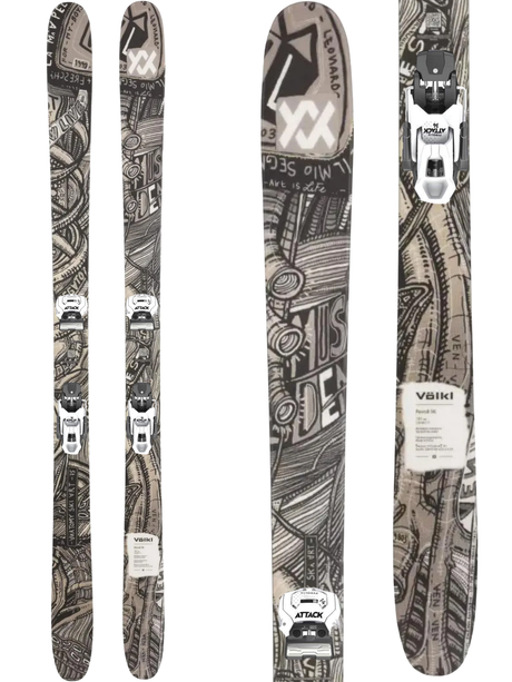 Volkl Revolt 96 Skis 2027 + Tyrolia Attack 14 GW Bindings