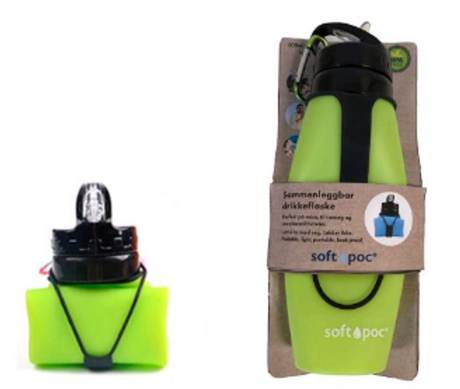 Soft Poc Foldable Water Bottle