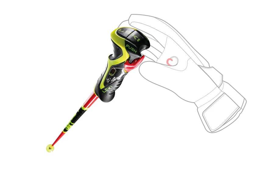 WCR TBS SL 3D Race Ski Pole - Suburban Ski and Bike