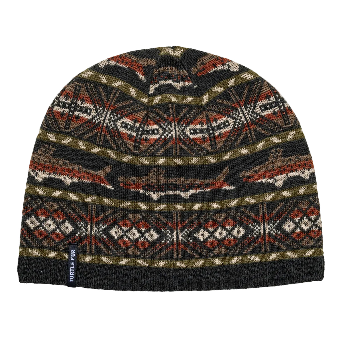 Turtle Fur Merino Wool Trout Beanie