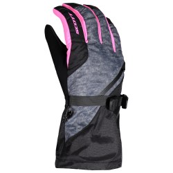 Jr Ult Premium Glove Blk/Pk MD